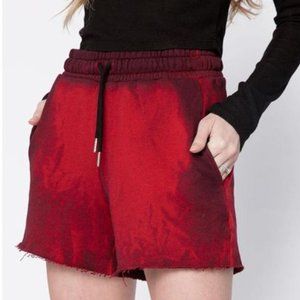 NWOT - Cotton Citizen Brooklyn Drawstring Shorts in Red Tie-Dye (M)